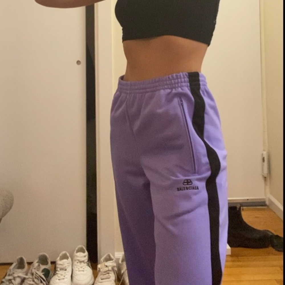 Balenciga track pants
